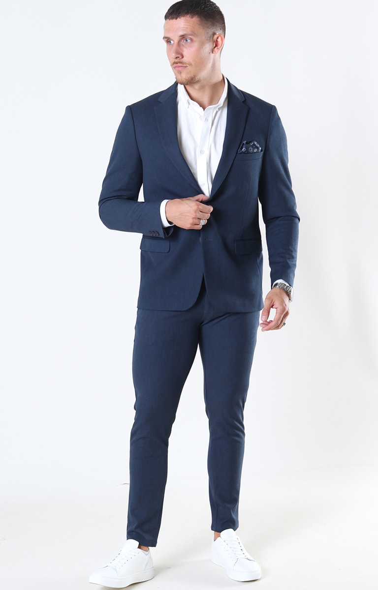 Solid frederic blazer ombre blue