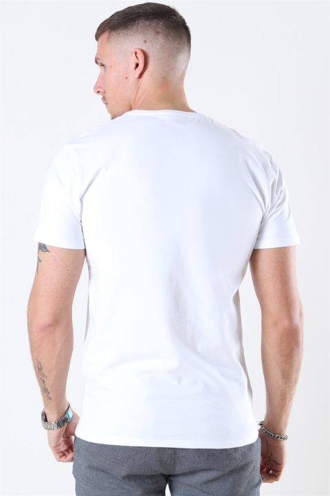 Selected New Pima T-shirt 3-Pack Bright White