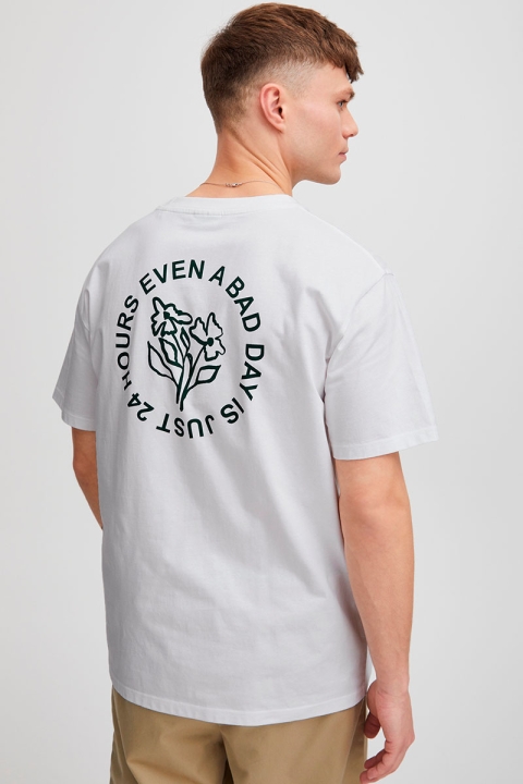 Solid Gekko Tee White