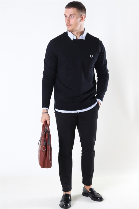 Fred Perry Classic CN Sticka Black