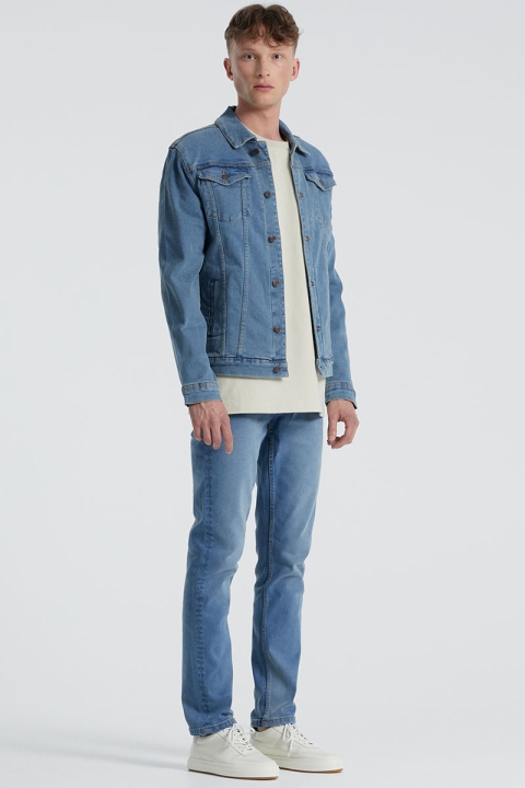 Denim Project Kash Denim Jacka Light Blue