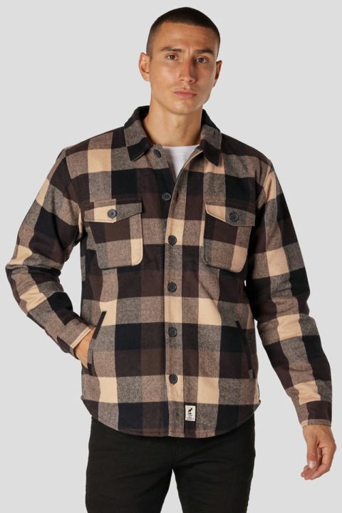 Fat Moose Nash Overshirt Camel