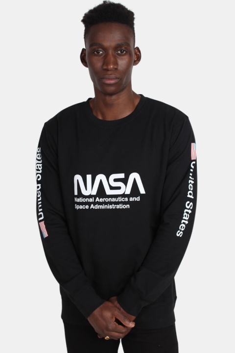 Mister Tee Nasa US Crewneck Tröja Black