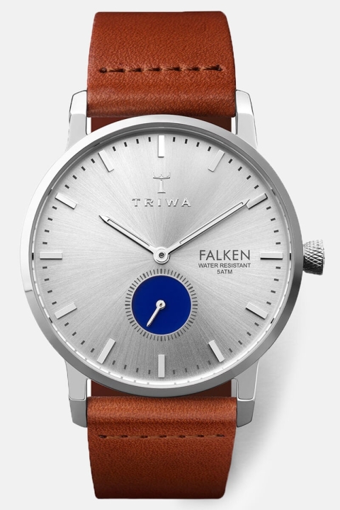 Triwa Fast Blue Eye Falken Klocka Brown Classic