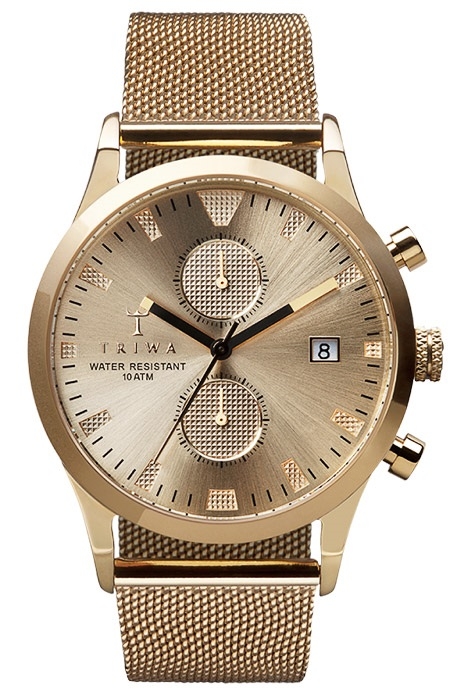 Triwa Svart of Black Gold Chrono