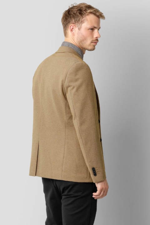 Clean Cut Copenhagen Milano Jersey Blazer Dark Camel