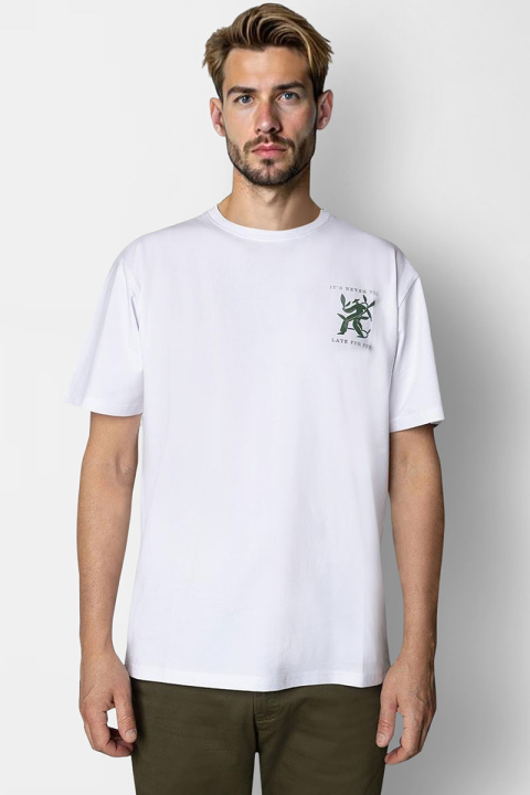 Clean Cut Copenhagen Cory organic T-shirt SS White