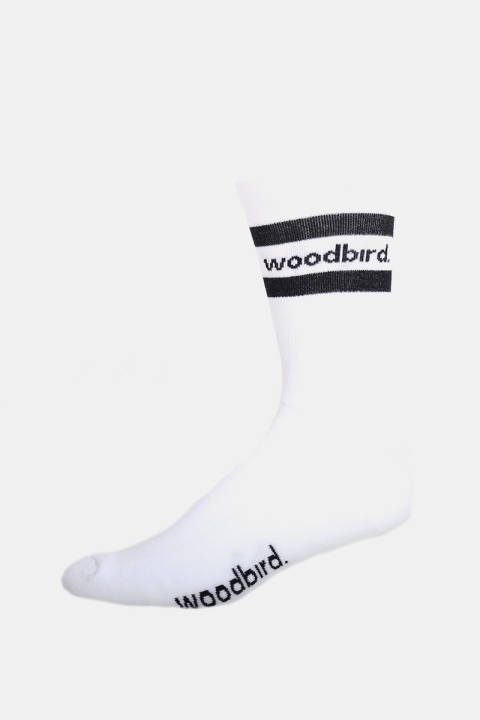 WoodBird Sports Strumpor White