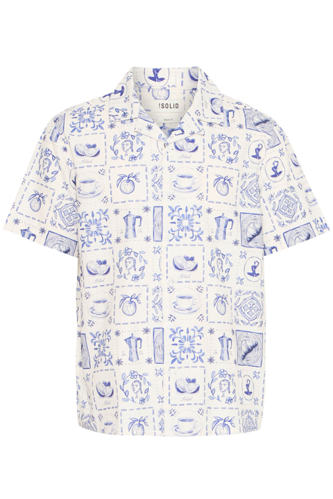Solid Piet Shirt Insignia Blue