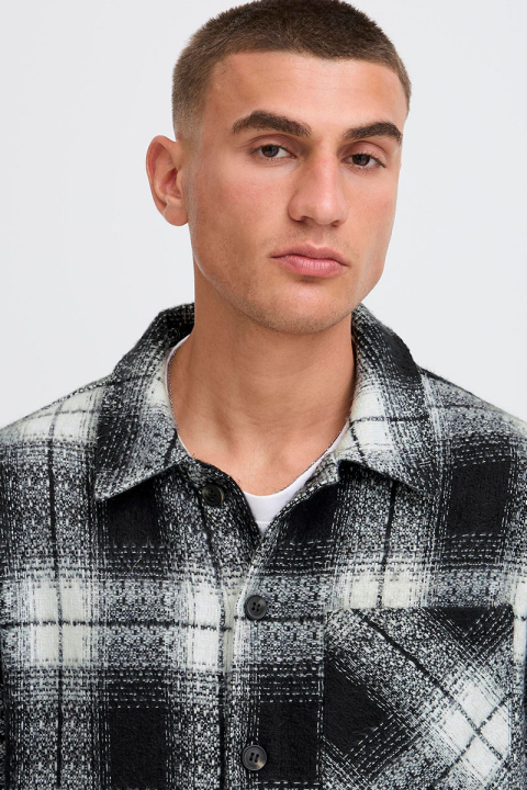 Solid Ruhi Overshirt True Black