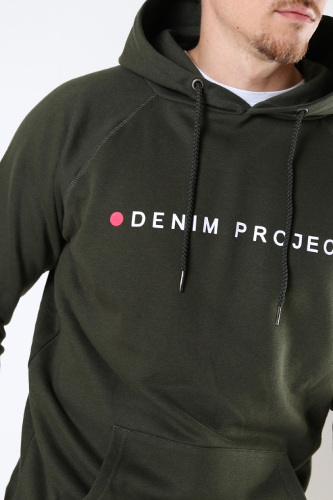Denim project Logo Hoodie 140 DEEP DEPTHS
