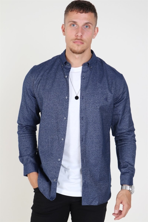 Jack & Jones jprlogo twist shirt L/S sts Navy Blazer