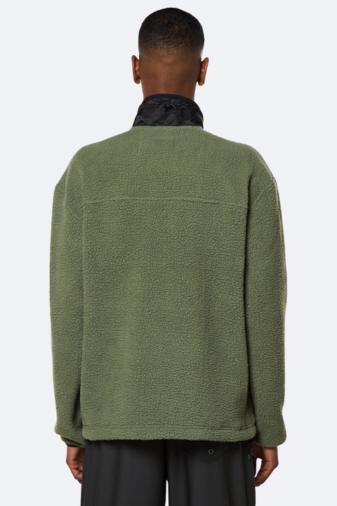 Rains Fleece Jacket 19 Olive