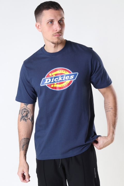 DICKIES ICON LOGO TEE NAVY BLUE