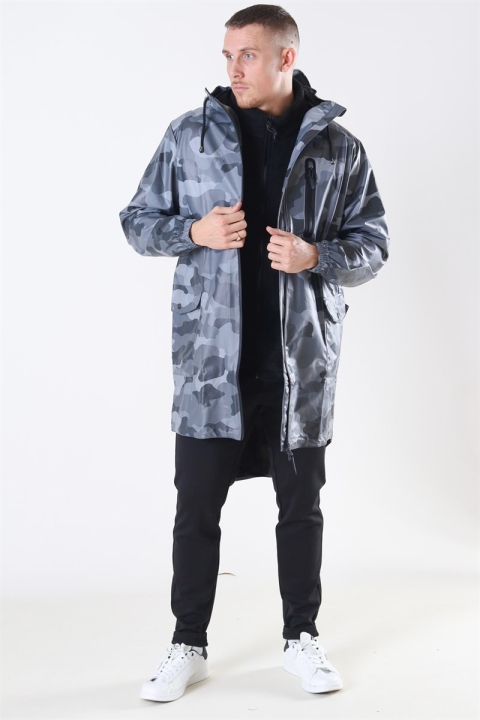 Rains AOP Parka RegnJacka Night Camo