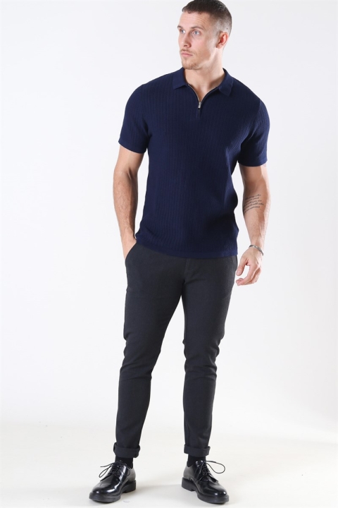 Jack & Jones Blabristol Sticka SS Polo Maritime Blue