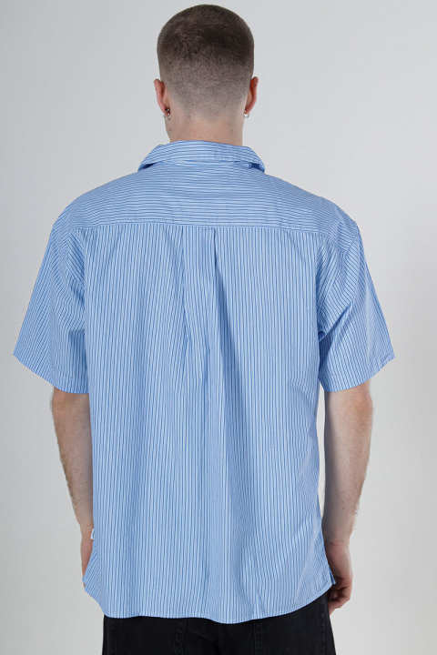 Jack & Jones Cody Poplin Resort Shirt SS Cashmere Blue