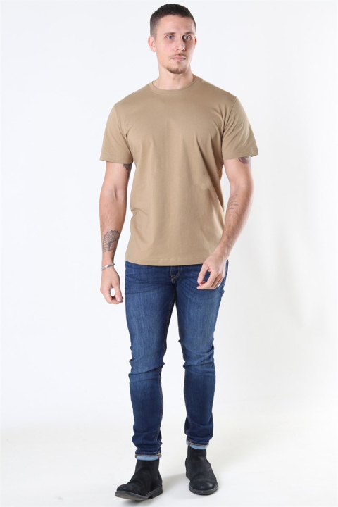 Selected Norman 180 SS O-Neck T-shirt Kelp