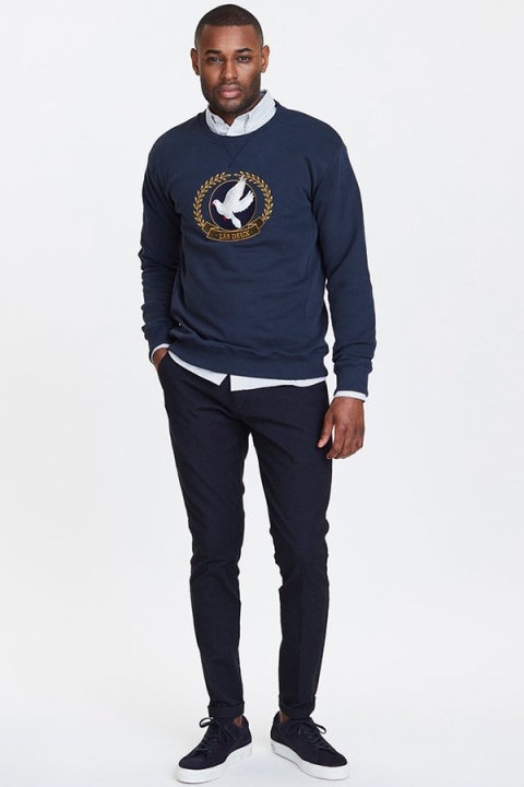 Les Deux Liberty Sweatshirt Dark Navy