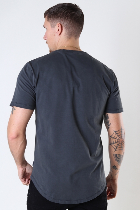 ONLY & SONS ONSRON LIFE LONGY SS TEE BF Black