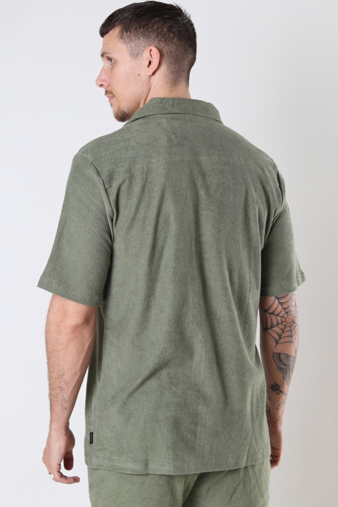 ONLY & SONS ONSJERRY REG SS FROTÉ SHIRT Deep Lichen Green