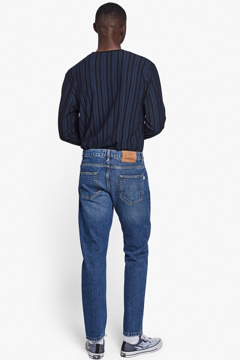 Woodbird Doc Blooke Jeans Blue Stone