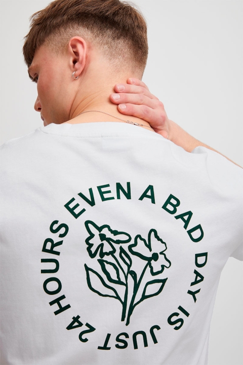 Solid Gekko Tee White