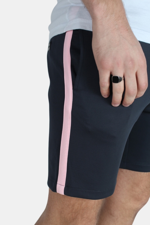 Just Junkies Alfred Track Shorts Antracite/Pink