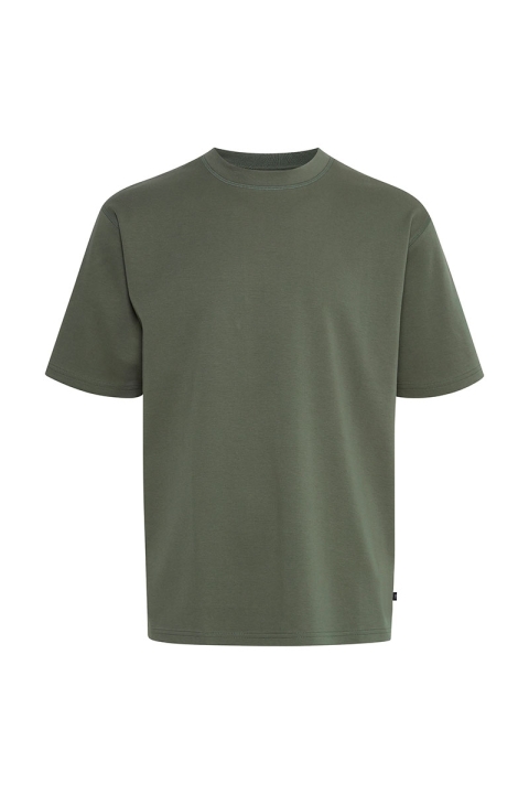 Solid Danton Box Fit Tee Thyme