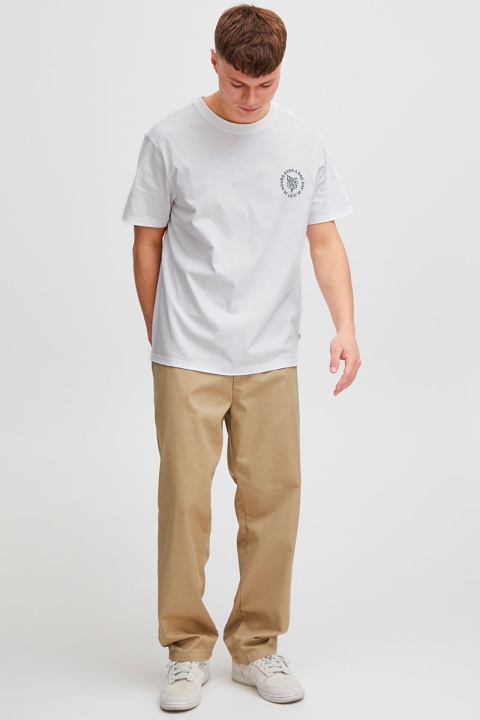 Solid Gekko Tee White