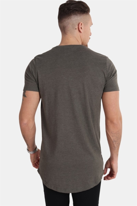 Redefined Rebel Jax T-shirt Dark Olive