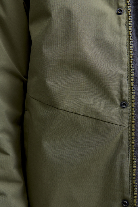 Jack & Jones Keen Stretch Parka Jacket Grape Leaf