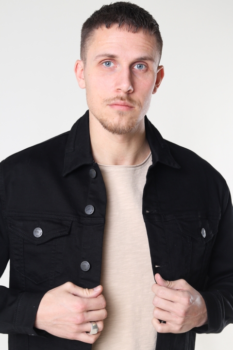 Gabba Dave Black Night Denim Jacket Black