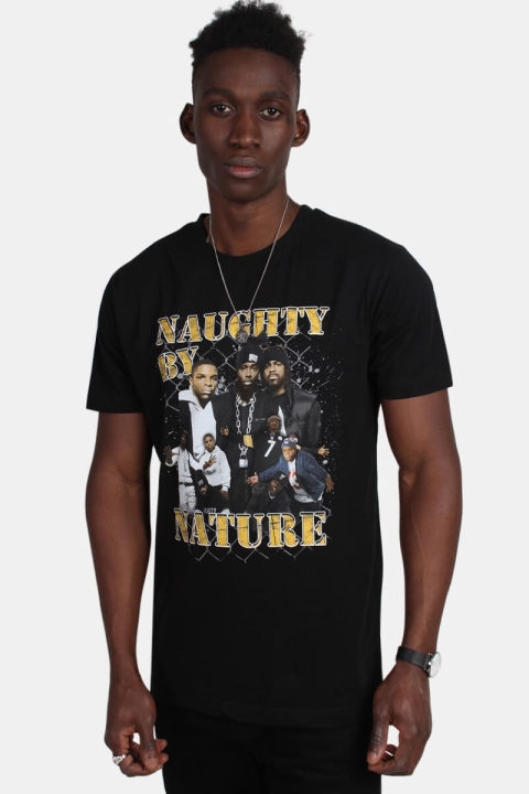 Mister Tee Naughty By NatKlockae 90s T-shirt Black