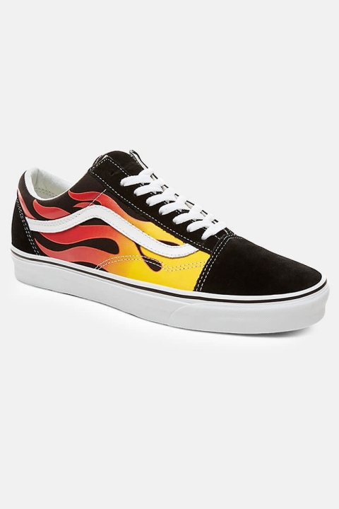 Vans Old Skool Sneakers Flame Black/Black/Tr Wht