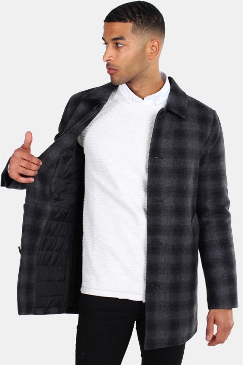 Clean Cut Halmstad Wool Rock Grey Checked