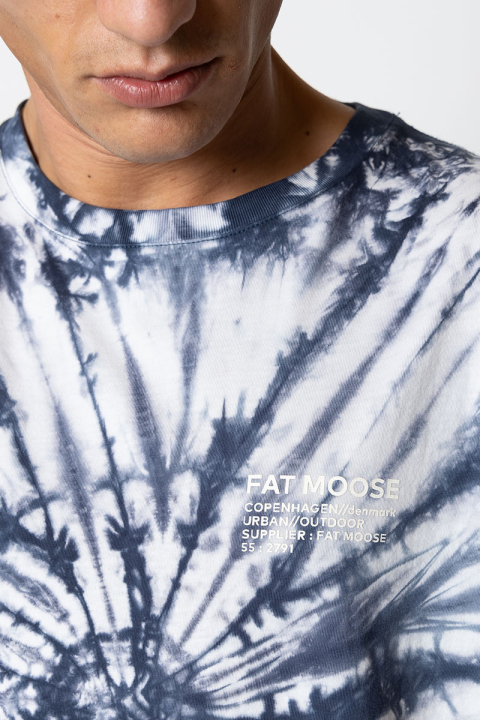 Fat Moose Malik T-shirt Navy