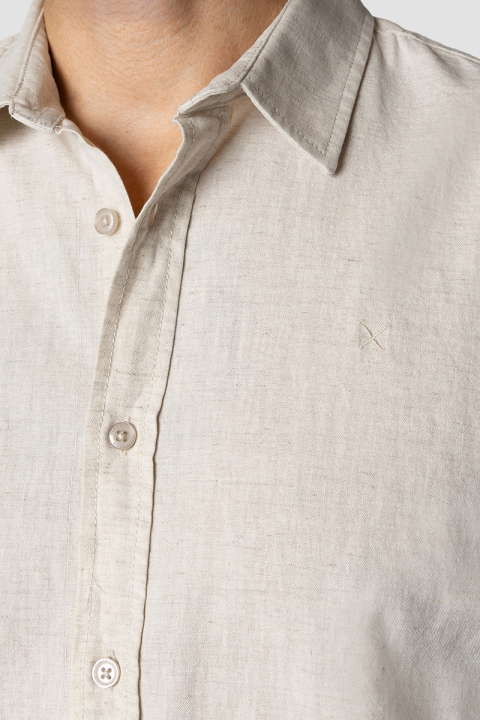 Clean Cut Copenhagen Luca shirt LS Light beige