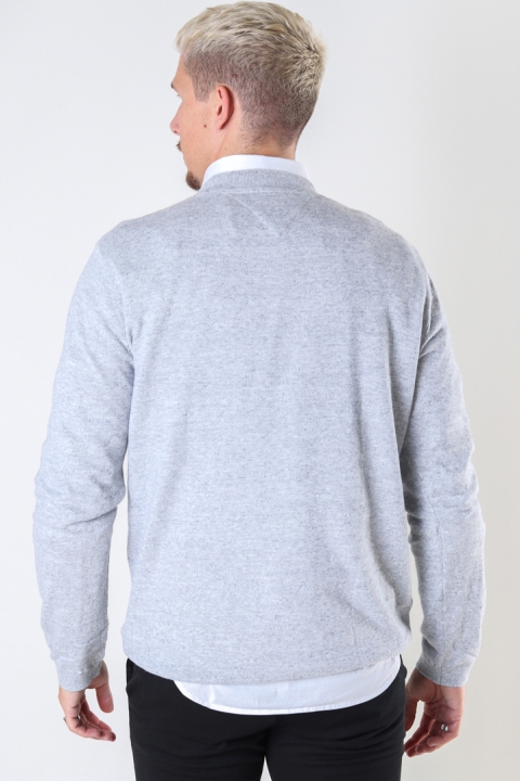 TJM SLUB GRINDLE SWEATER Lt Grey Htr