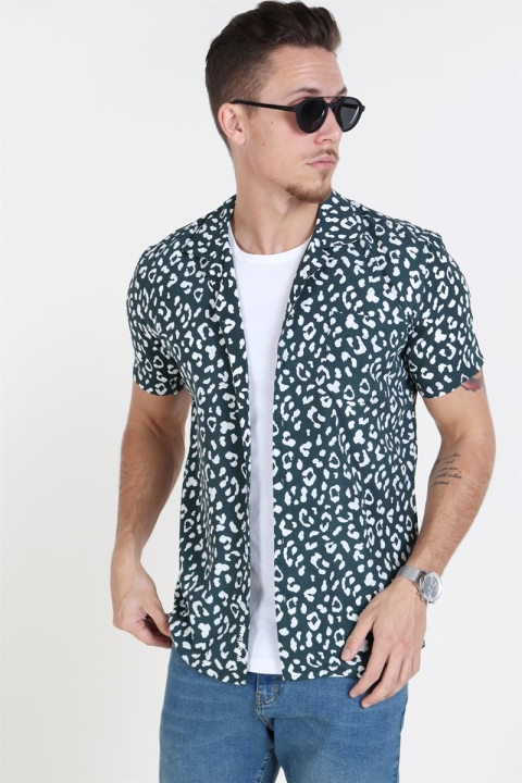 WoodBird Green Kitty Kao S/S Shirt