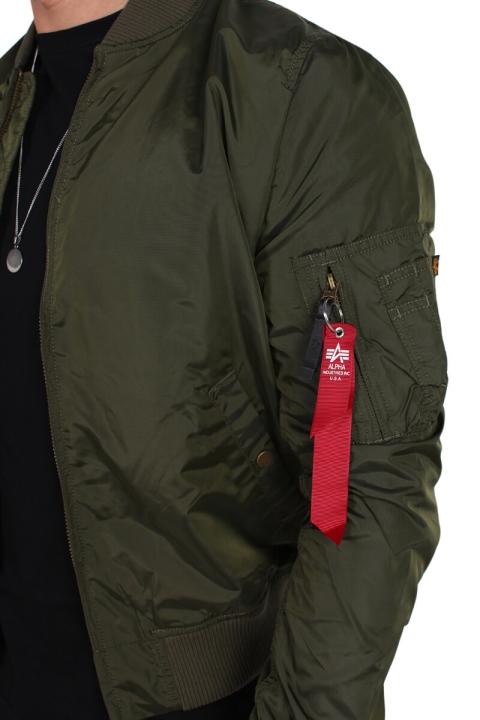 Alpha Industries MA-1 TT Bomber Jacka Dark Green