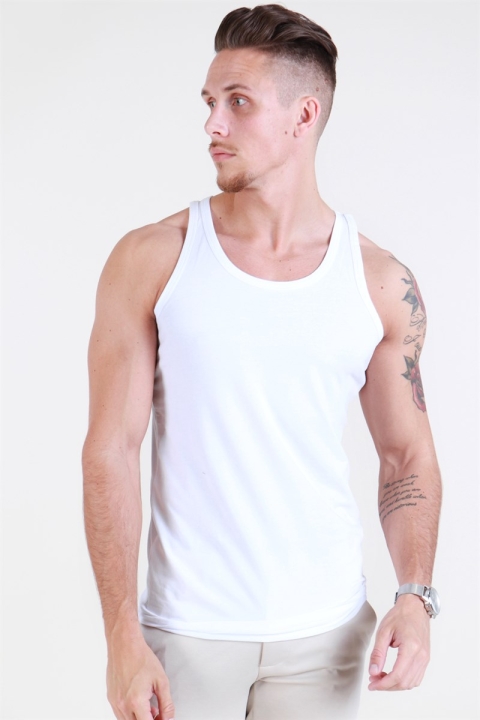 Jack & Jones Basic Tank Top Noos White