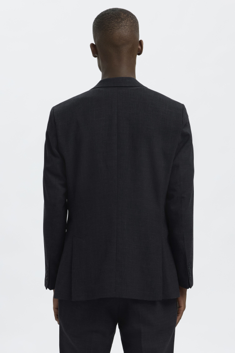 Selected Oasis Linen DB Blazer Black