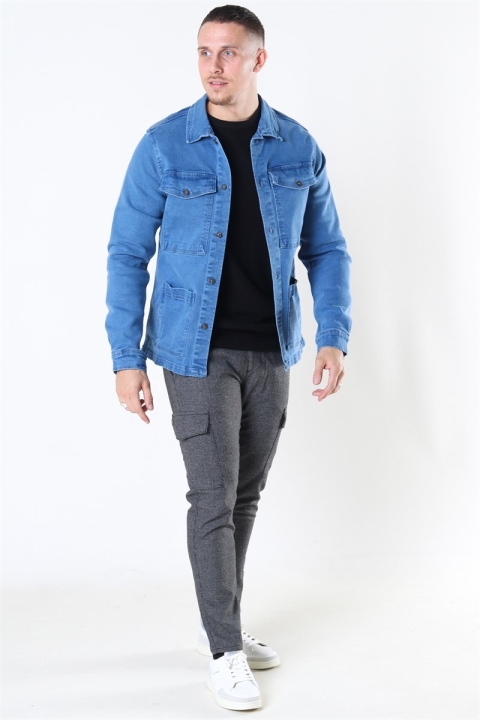 Denim Project Denim Over Jacka Medium Blue