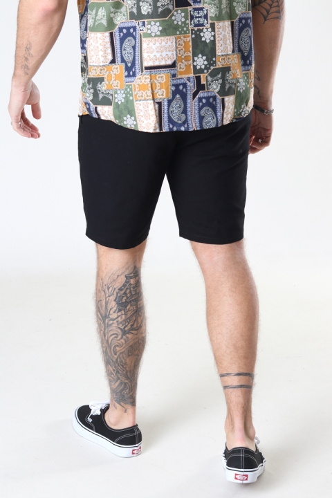 ONLY & SONS ONSLEO SHORTS LINEN MIX GW 9201 NOOS Black