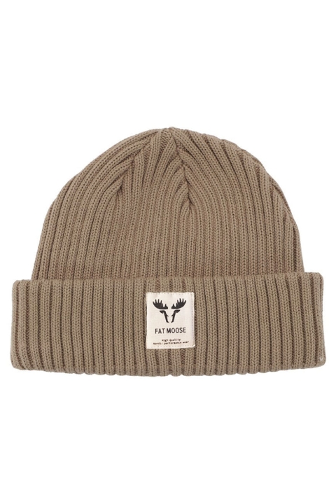 Fat Moose Fat Beanie Khaki