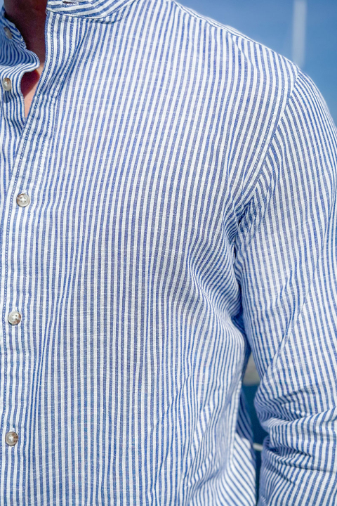 Jack & Jones Summer Band Shirt LS Infinity Stripe
