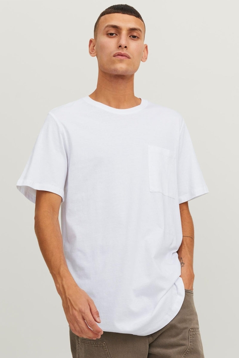 Jack & Jones Noa Pocket Tee  White