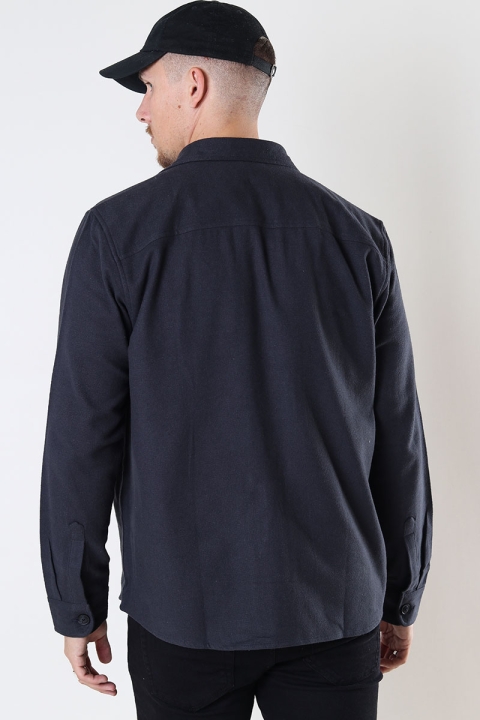 ONLY & SONS MILO LS SOLID OVERSHIRT Dark Navy