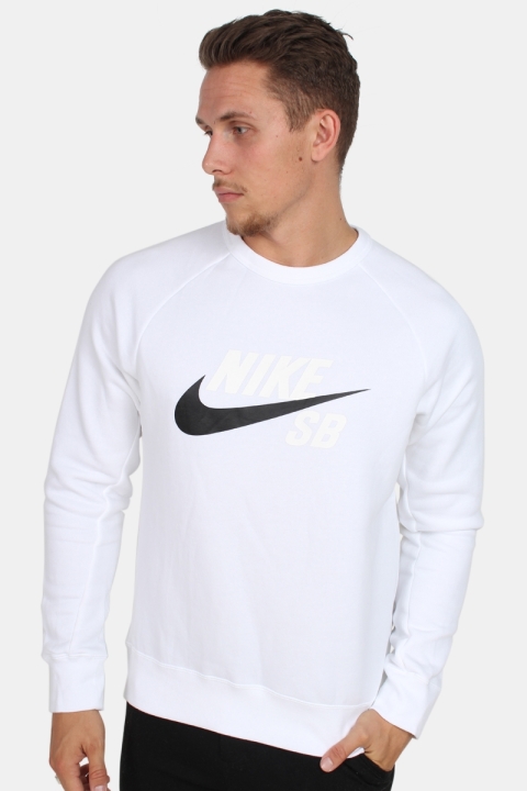 Nike SB Icon Crewneck Tröja White